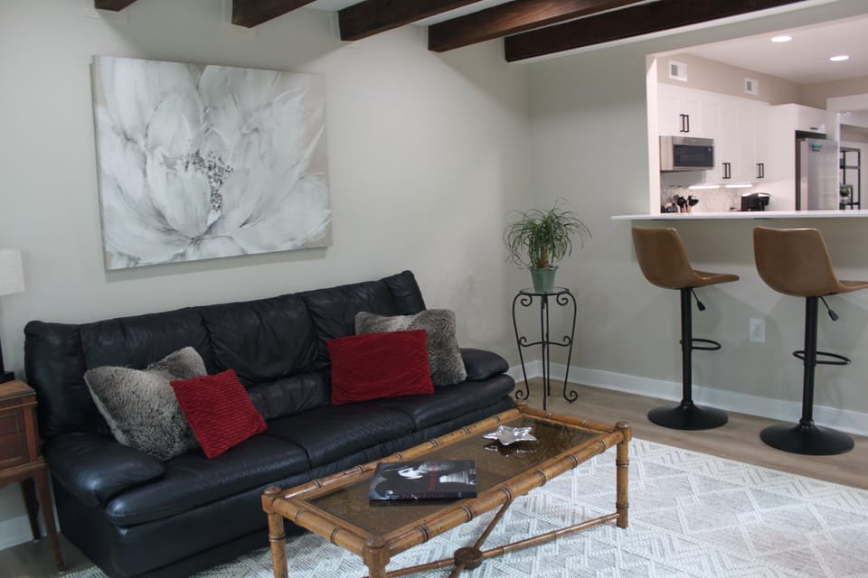 Family Room and bar seating