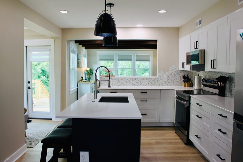 Kitchen from Living Room