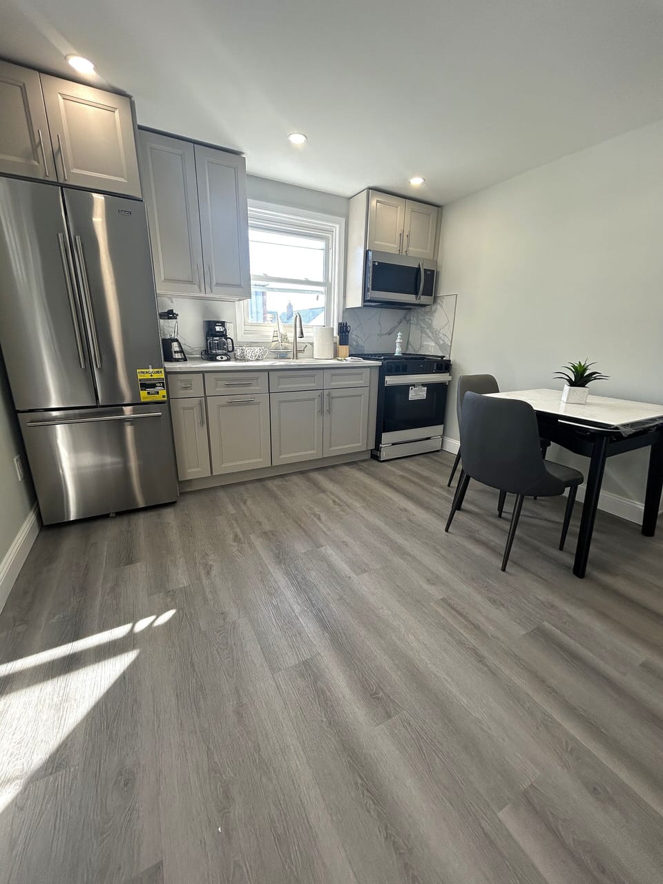 Kitchen with Stainless Steel appliances