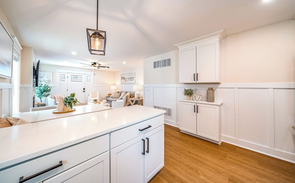 Minimalistic details of the kitchen