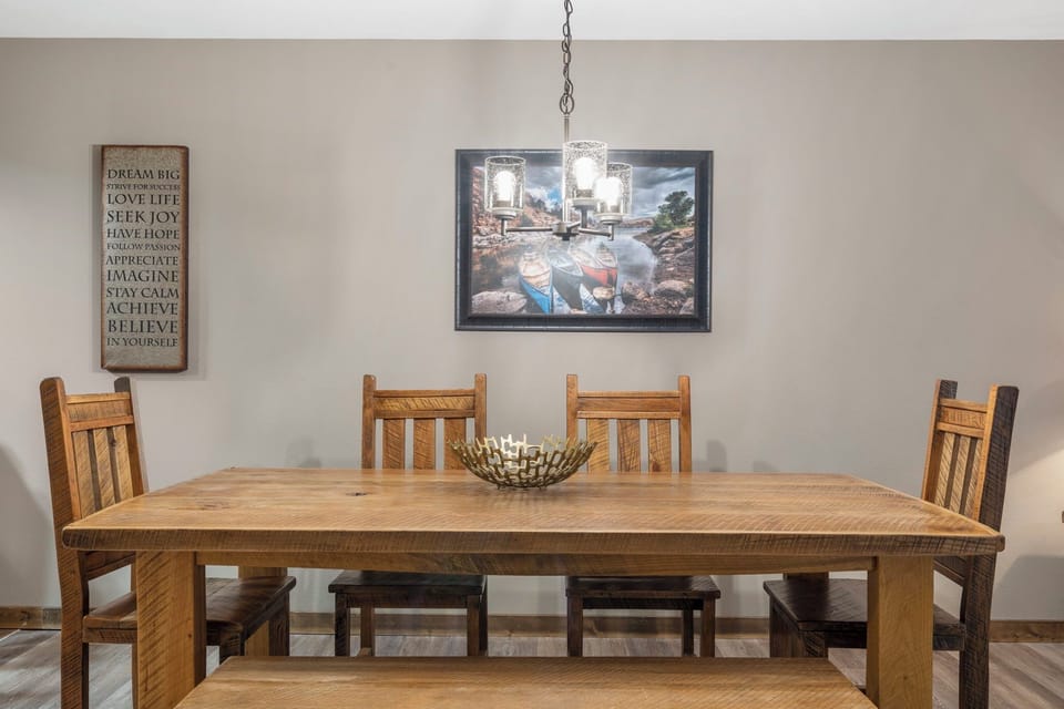 One Bedroom Unit Dining Table for Six