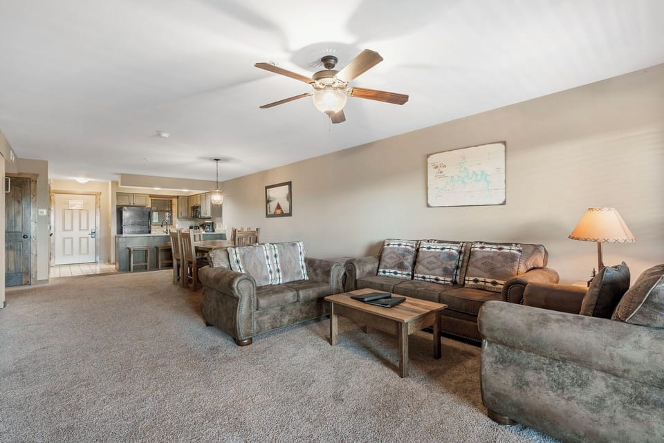 One Bedroom Unit Living Room