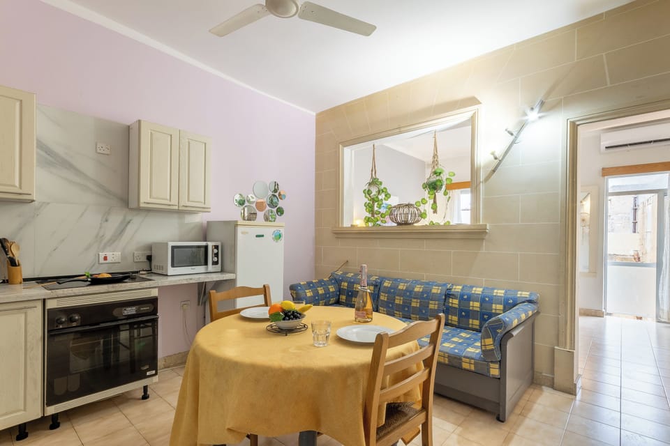 Kitchen and dining area