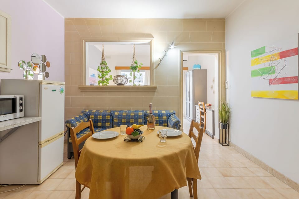 Kitchen and dining area