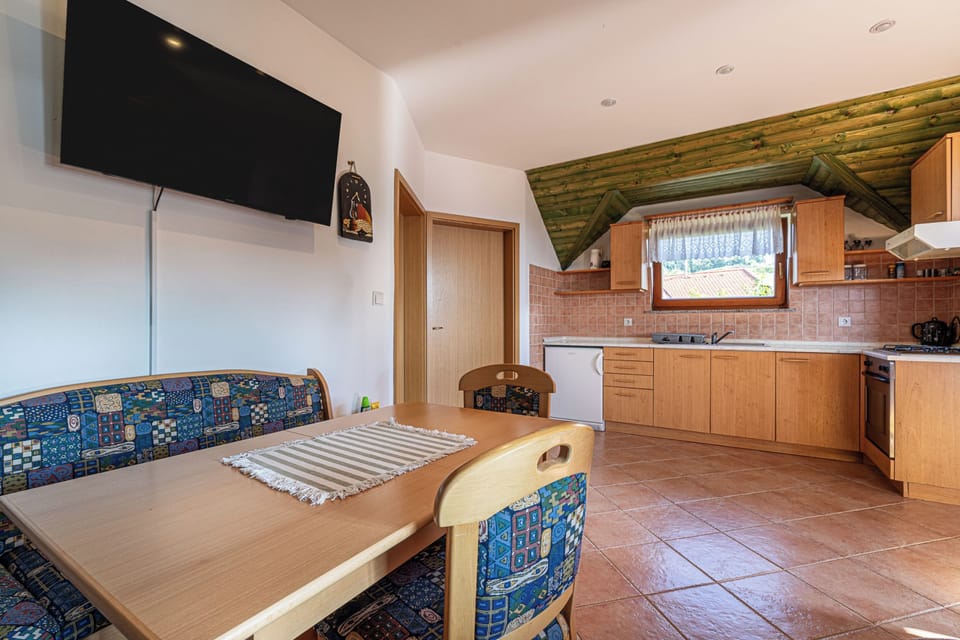 Kitchen and dining area