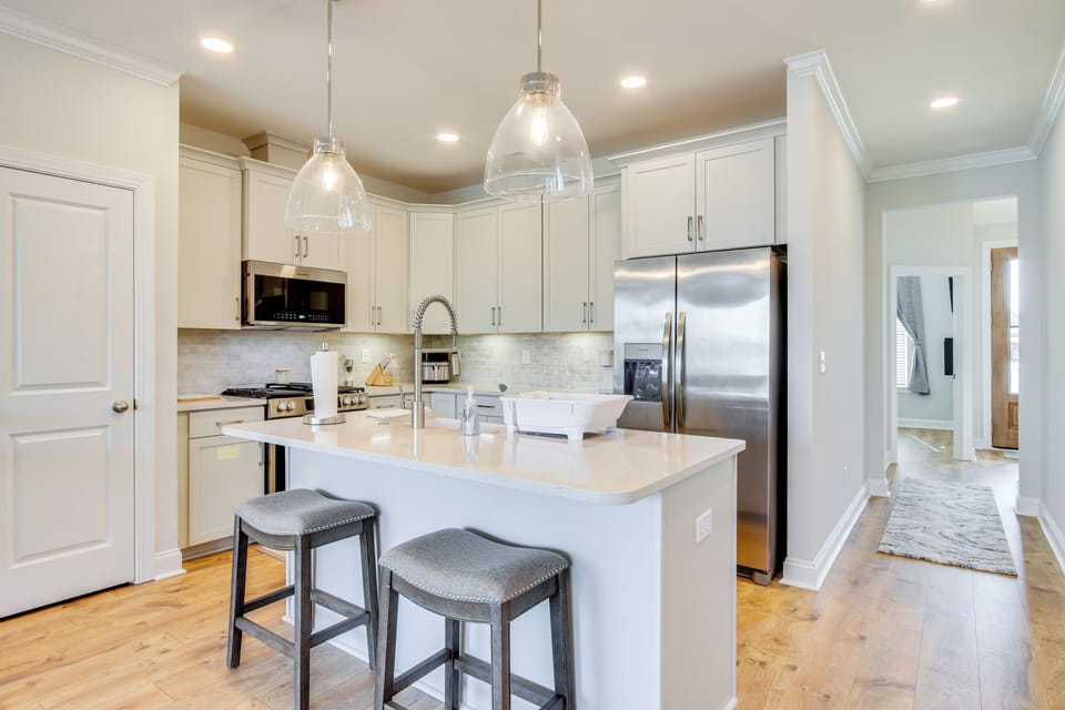 Kitchen | Keurig Coffee Maker | Blender | Spices | 1st Floor