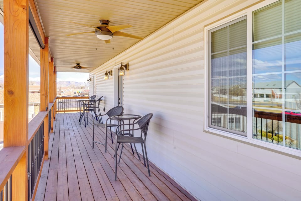 Fruita Vacation Rental | 1BR | 1.5BA | 1,000 Sq Ft | Stairs Required