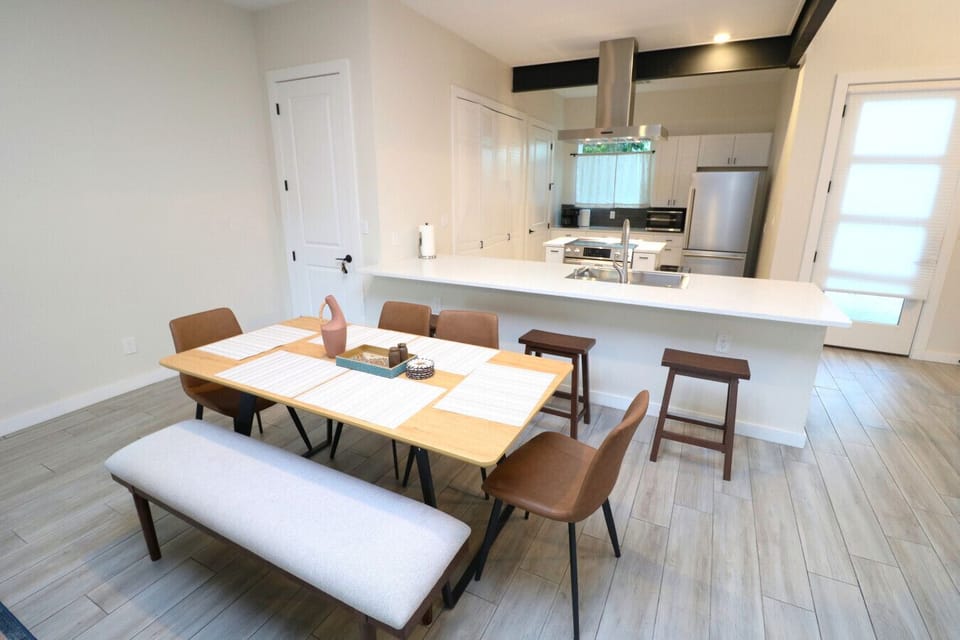Dining Area/ Dining Table and Chairs With open Kitchen