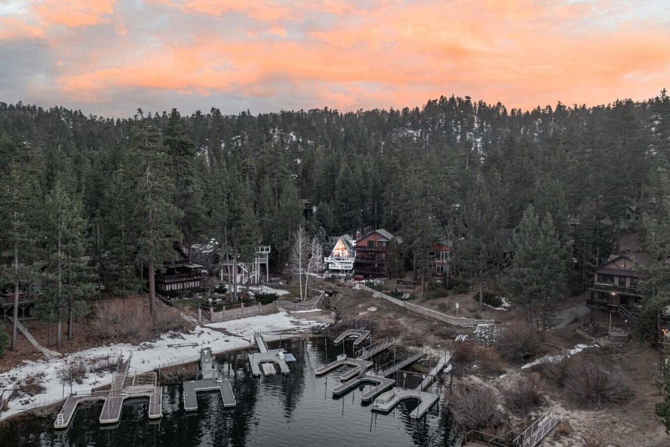 Your lake-view dock awaits