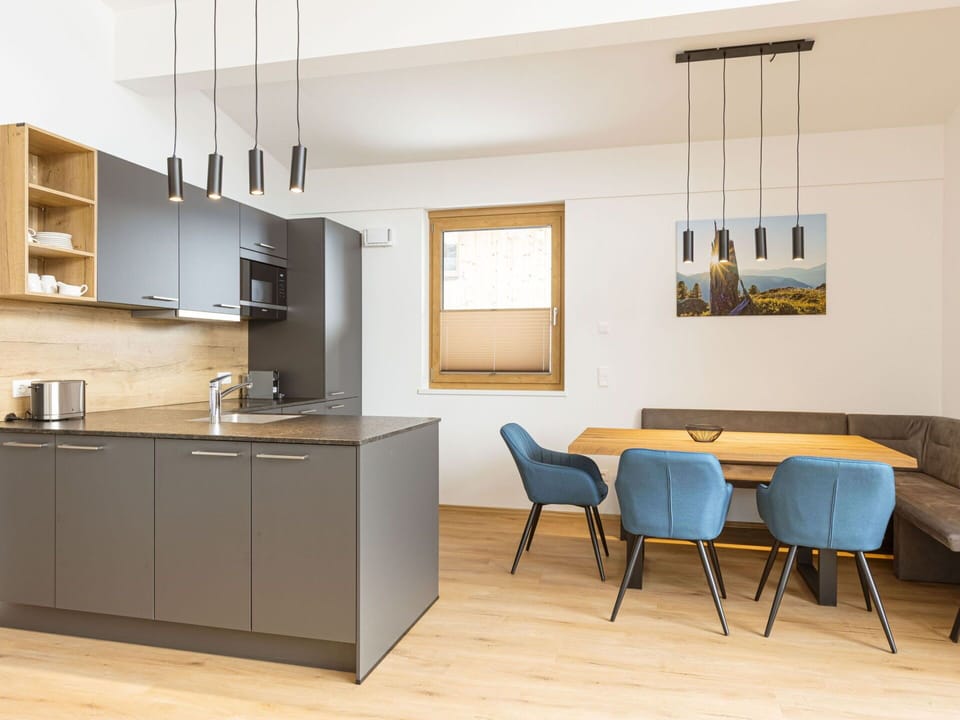 Furniture, Interior Design, Flooring, Floor, Wood, Table, Kitchen & Dining Room Table, Ceiling, Wood Flooring, Chair