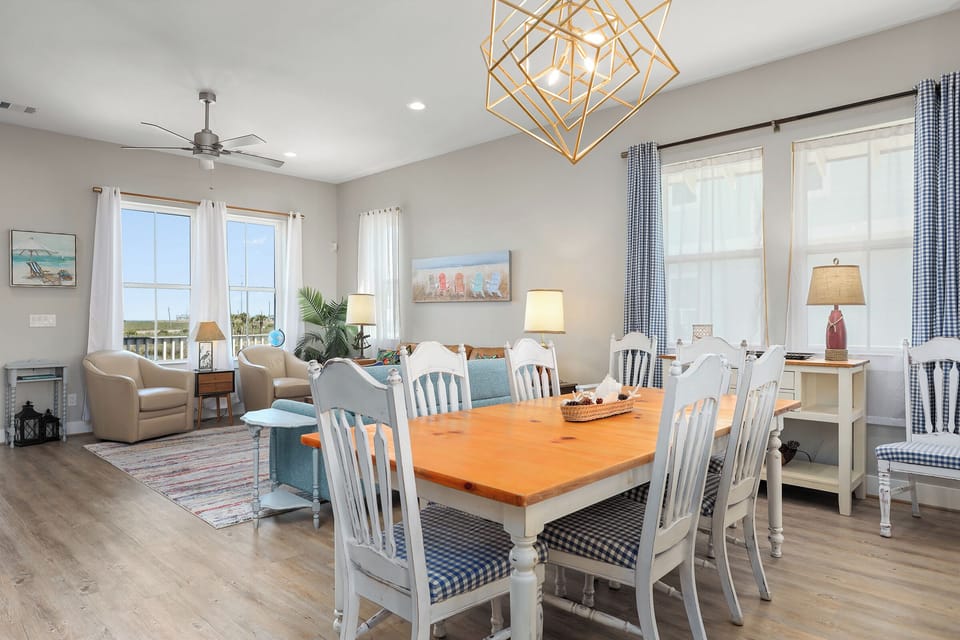 Dining table for enjoying family meals together