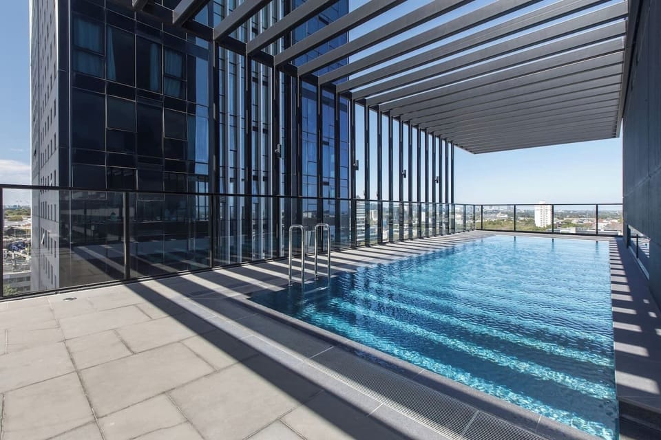 Take a dip in the sparkling rooftop pool, cool off under the open sky, and soak in the stunning cityscape from above.