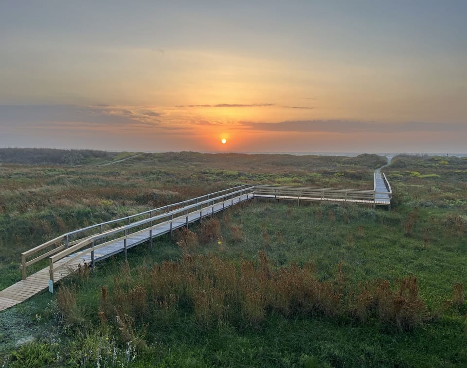 Amazing Sunrise From Back Deck