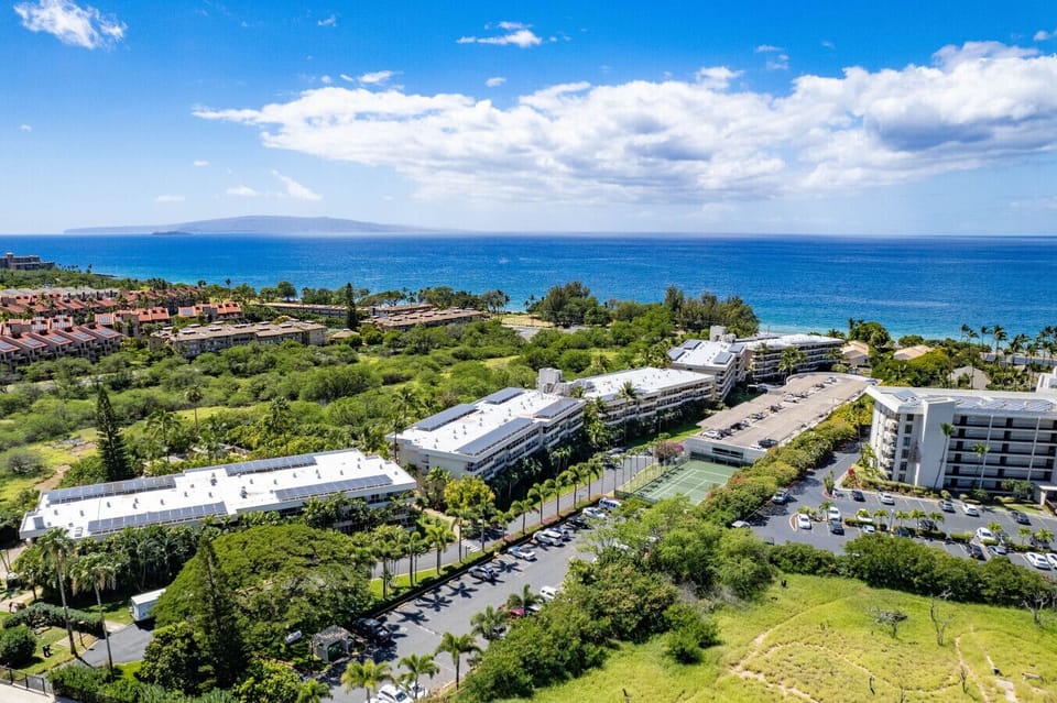 Stunning aerial view of our property and surroundings