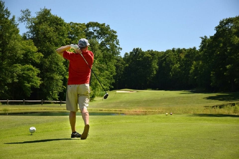 Golf with a view, right on the Hidden Valley Resort!