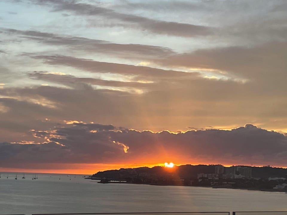 Sunset view from Unit