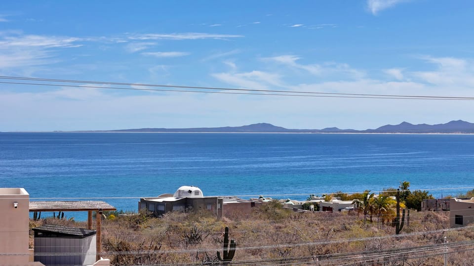 View from upper deck of 20 Knots to La Ventana.