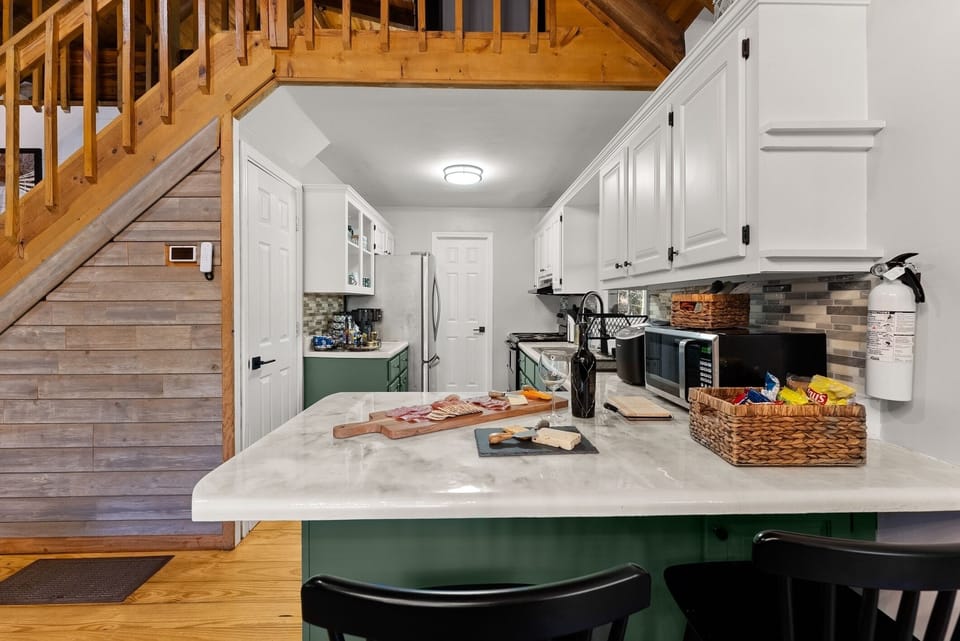 Fully equipped and ready for anything—popcorn & movie night or a breakfast feast