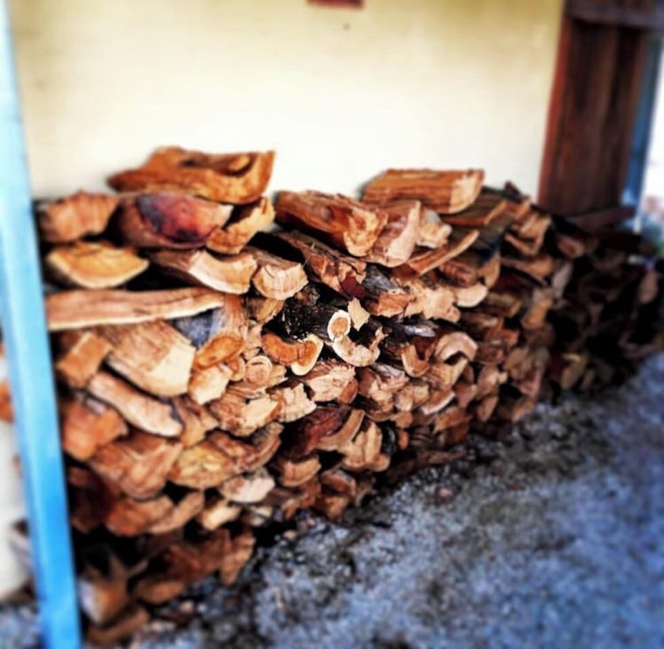 We provide all fire wood and kindling to use in the amazing fireplaces