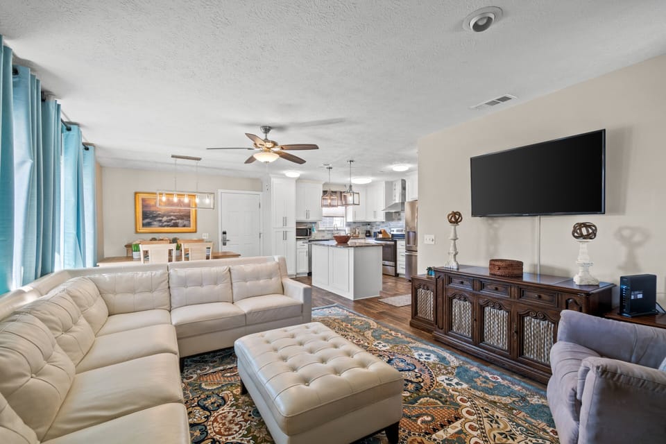Living area with recliner