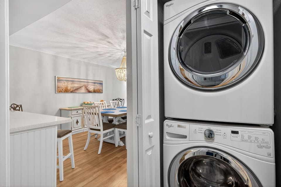 Washer and dryer