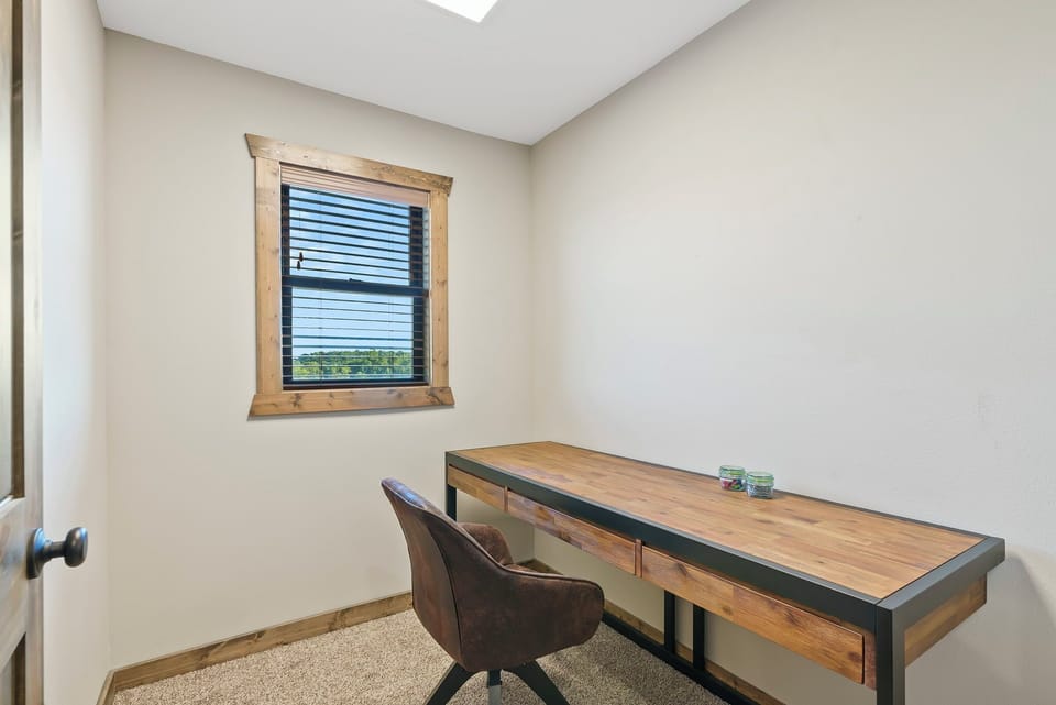 Bedroom One - Private Workspace