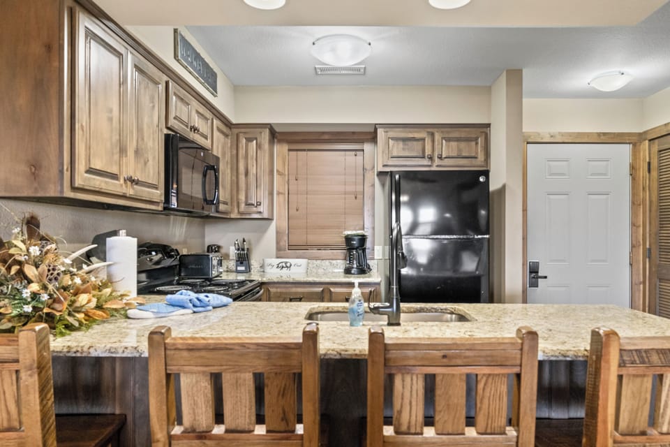 One Bedroom Unit Kitchen