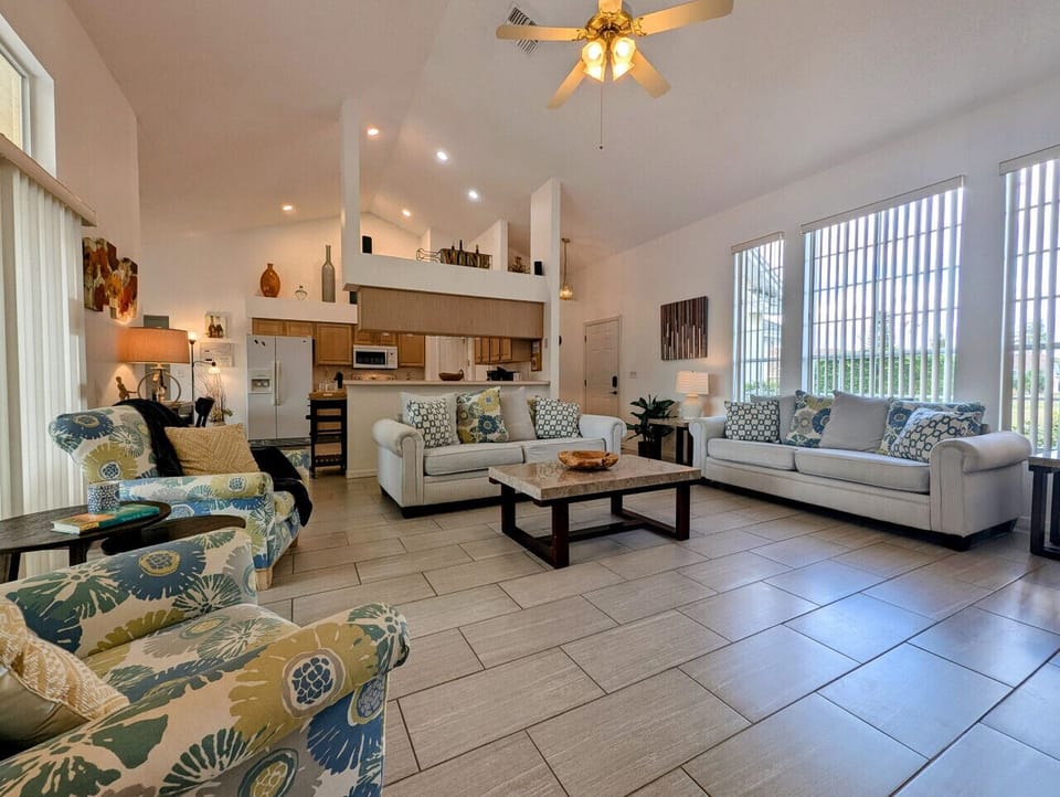 Open Living Family room