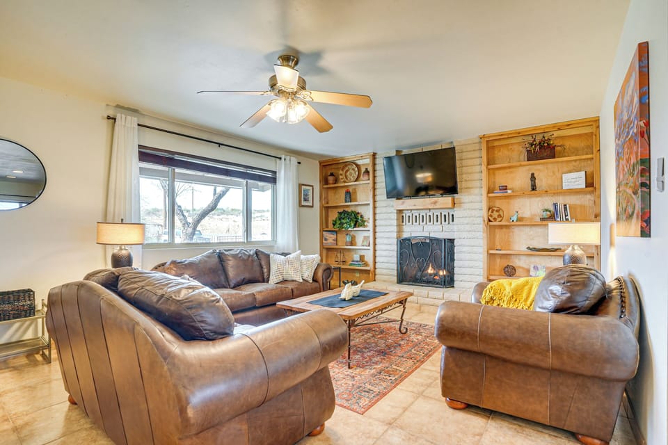 Wickenburg Vacation Rental | 3BR | 2BA | 1,500 Sq Ft | 1 Step to Enter