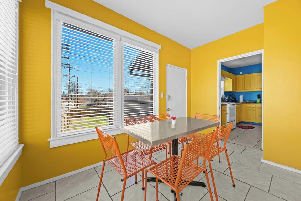 Dining Area: Enjoy home-cooked meals or morning coffee in this cozy dining space.