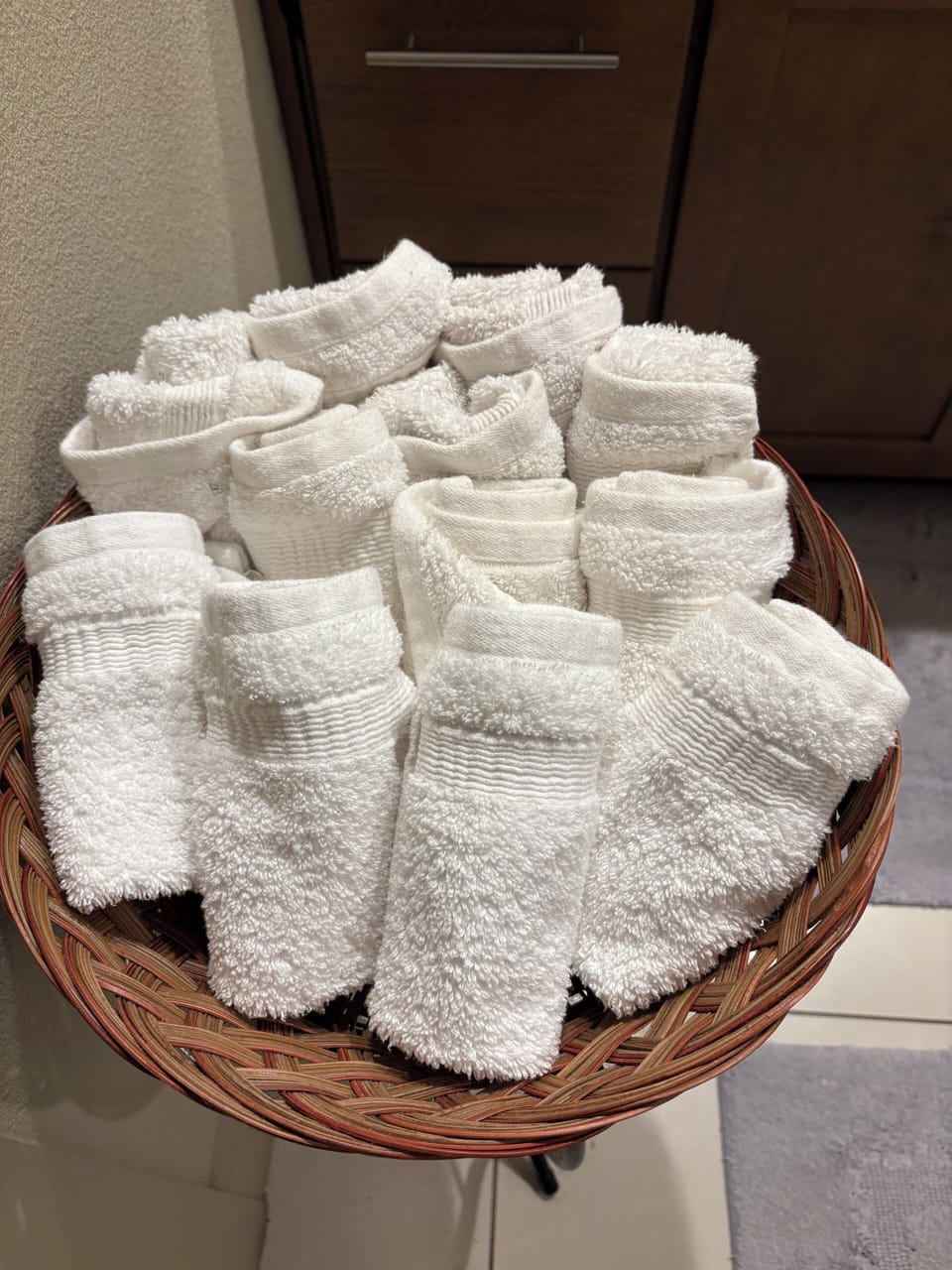 Lots of fresh towels and washcloths 