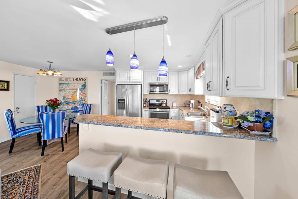 Additional counter seating 