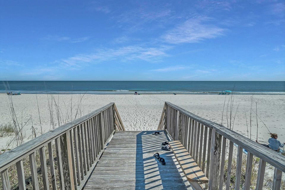 Private beach access