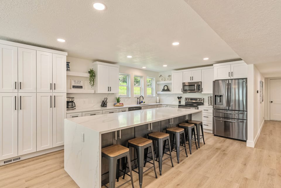 Plenty of space to cook up wonderful meals and memories with your family. 
