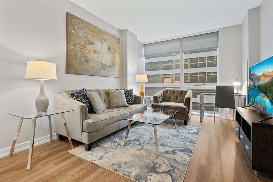 Brookline 2 Bedroom Living Room