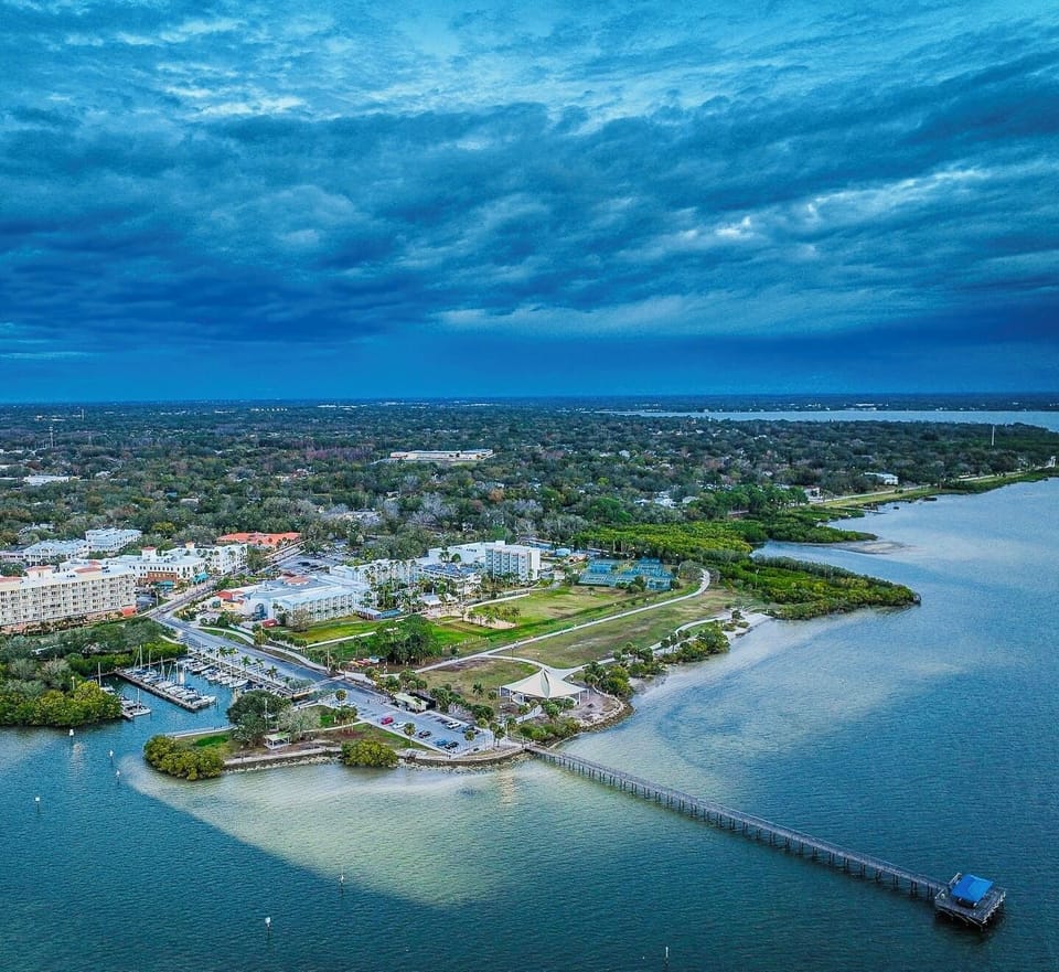 Downtown Marina and park.