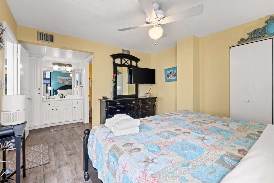 Primary Bedroom with King Size Bed