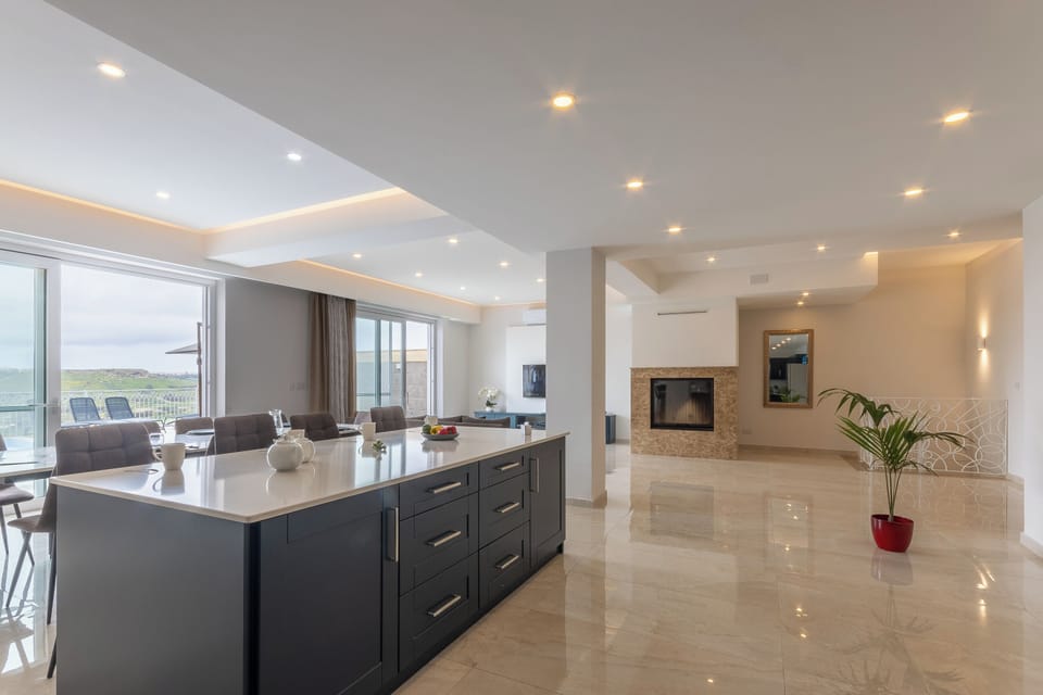 Living and dining room