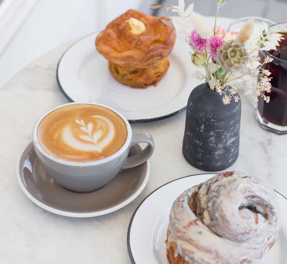 Start your morning with fresh pastries and artisan coffee from local favorite Perenn Bakery—just minutes from your stay,