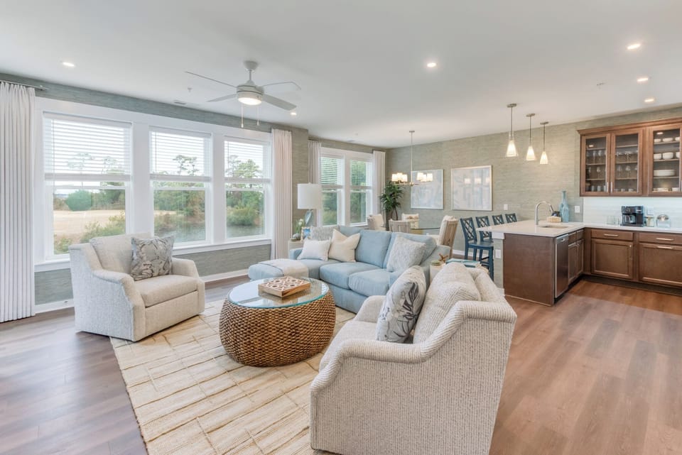 Living Area with Views