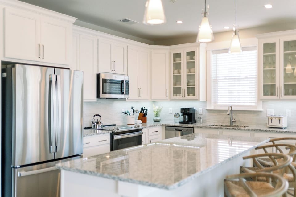 Kitchen with Bar Seating