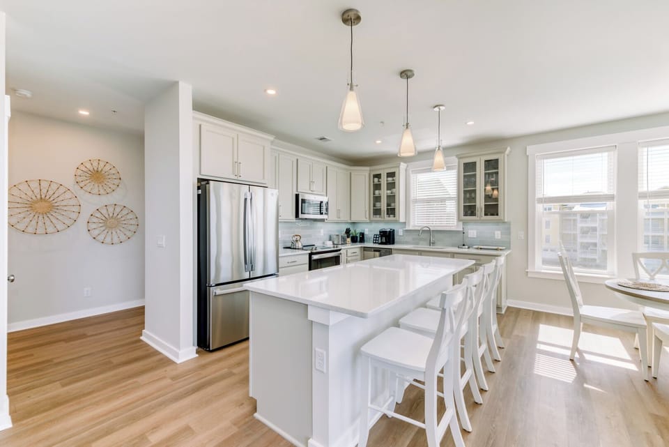 Kitchen with Bar Seating 