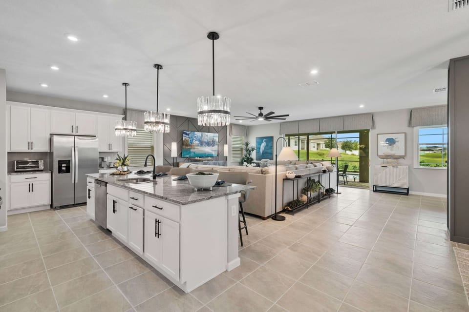 Open living area
