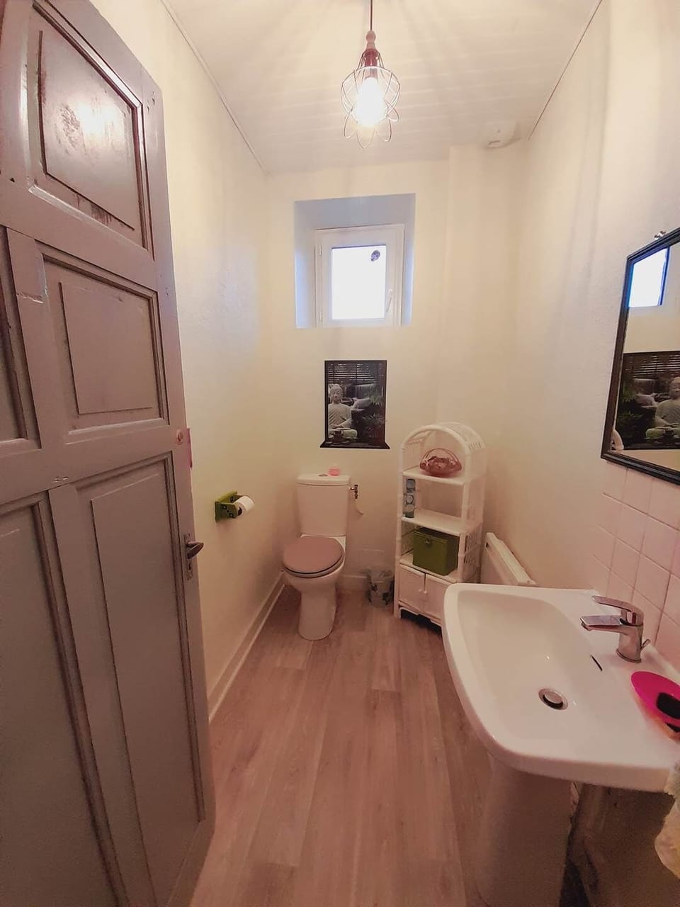 WC à l'étage