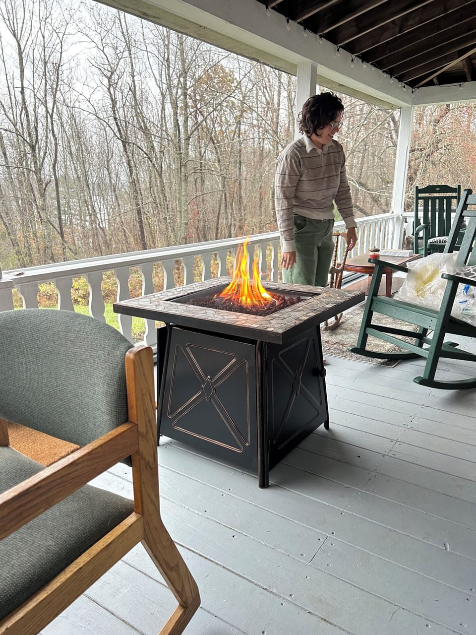Some warmth on cool days.