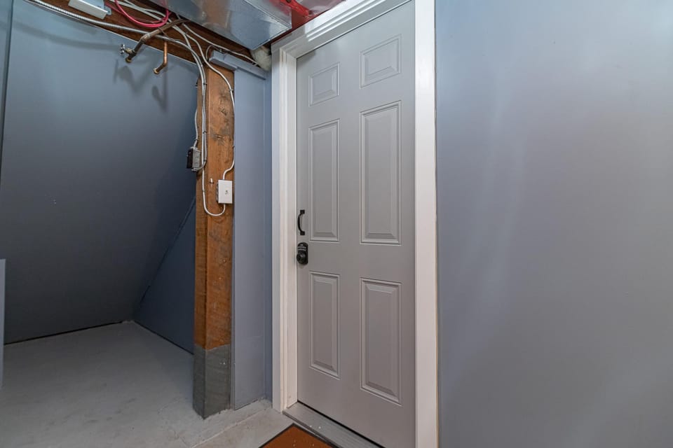 Basement suite entrance