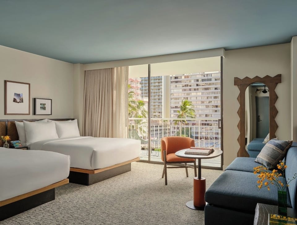 Bedroom. Interior and views may vary based on location and availability.