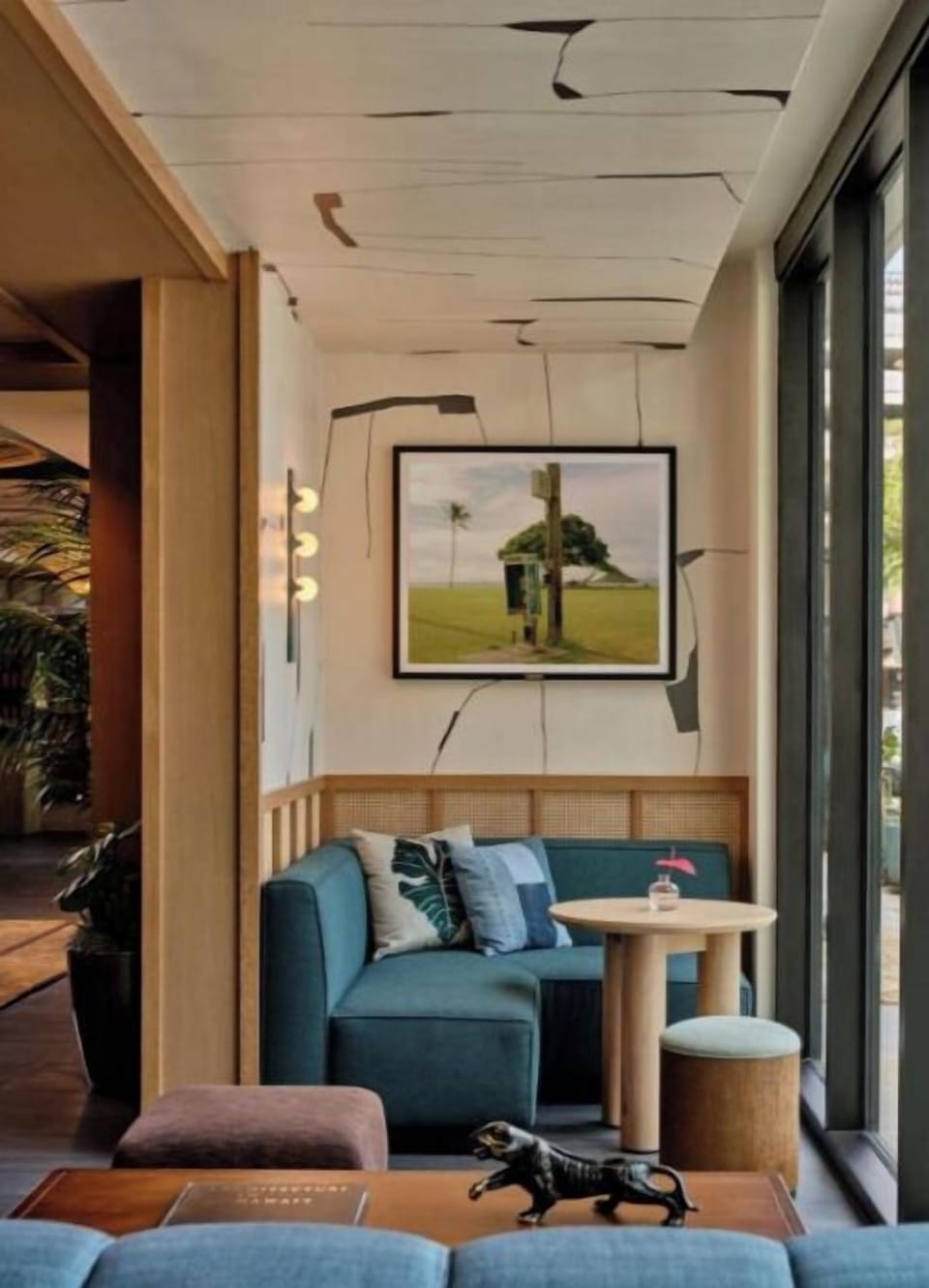 Enjoy a lively atmosphere with inviting seating and modern décor.