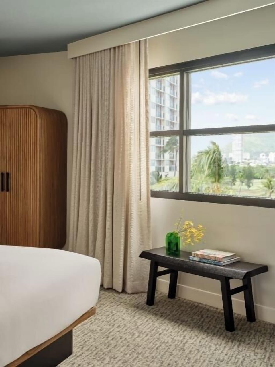 Bedroom. Interior and views may vary based on location and availability.