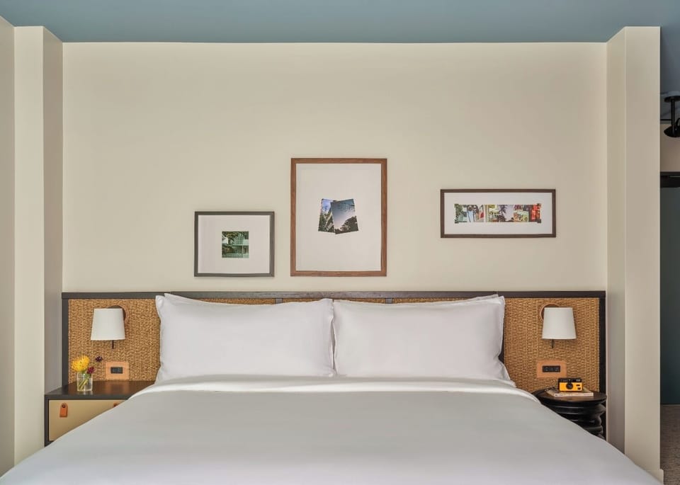 Bedroom. Interior and views may vary based on location and availability.